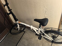 大行（DAHON）折叠自行车20英寸超轻6速通勤折叠单车HAT061 白色 实拍图