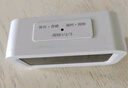 康巴丝（Compas）闹钟夜光聪明灯智能语音报时起床神器自动感光三组闹铃小闹钟儿童学生钟 2139 白色 实拍图