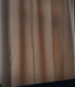 金蝉窗帘遮光轨道挂钩式卧室高级感窗帘家用遮光防晒 奶茶色 180*240 实拍图