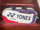 YY羽毛球包男女单肩手提方包国家队大赛款大容量网球拍袋独立鞋仓 02331涂鸦红白 晒单实拍图