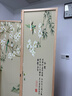 祥朗新中式实木屏风隔断折屏座屏家用客厅可移动折叠卧室书房客厅酒店 主图七 2米高X0.5米宽一扇 实拍图