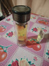 【⭐京东物流配送】高硼硅双层玻璃杯大容量泡茶杯水杯子茶水分离 【双层加厚】茶杯 350ml 1只 实拍图
