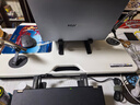 得力（deli）33406升降电脑桌 站立办公工作桌 显示器笔记本支架 白色 实拍图