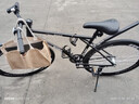 EG7死飞自行车男实心胎活飞网红倒刹车单车公路赛轻便成年学生成人女 纯黑色26寸60刀 骑行无忧 实拍图