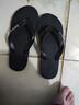 卡帝乐鳄鱼（CARTELO）人字拖鞋男士四季户外穿运动居家用软底沙滩凉拖 VP1520 黑色 42 实拍图
