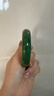 净心石 和田玉手镯微黑碧玉镯子油润菠菜绿 内径约55mm-56mm 实拍图