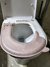 Creative art马桶垫 抗菌防水马桶圈坐垫加厚秋冬季可水洗保暖非硅胶四季通用 实拍图