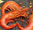 鲜京采 阿根廷红虾 L1(特大号) 去冰净重3斤  22-30只/盒 实拍图