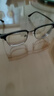 帕森（PARZIN）光学眼镜架 范丞丞同款轻盈钛腿复古眉框商务眼镜 可配近视 68105 实拍图