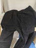 顶峰保罗（Dingfengbaoluo）休闲长裤纯棉宽松直筒裤秋季阔腿工装裤子男HM9901黑色2XL 实拍图