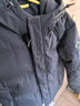 京东京造羽绒服男鸭绒加厚防寒工装面包服短款冬季外套衣服 黑色 M 实拍图