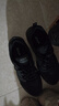 特步男鞋跑步鞋新款秋季厚底旅游透气轻便皮网面休闲运动鞋慢跑鞋子男 黑色 43 实拍图