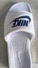 耐克NIKE外穿男拖鞋一字VICTORI休闲鞋CN9675-102白44 实拍图