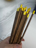 木太祖高档筷子家用天然鸡翅木筷实木防滑无漆无蜡抗菌防霉木质筷子礼盒 实拍图