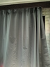 铭聚布艺（MINGJU）窗帘 全遮光窗帘成品窗帘布遮阳帘涤塔夫浅灰挂钩式2.7*1.6单片 实拍图