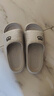百慕倾臣 拖鞋女踩屎感夏室内家居家用情侣防滑静音厚底洗澡浴室 凉拖鞋男 灰色 42-43 正码（内长270MM） 实拍图