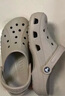 CROCS卡骆驰洞洞鞋贝雅男鞋女鞋轻便耐磨一脚蹬拖鞋休闲鞋|10126 卵石色-2V3 37 /38(230mm) 实拍图