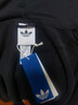 adidas 2025新款针织运动连帽夹克外套男女秋季阿迪达斯三叶草 黑色   L 实拍图
