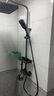 库沐斯（KMSH）花洒 淋浴花洒全套装精铜恒温增压数显水镀龙头洗澡喷头四档出水 【包安装】PVD水镀恒温钢琴按键 实拍图