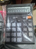得力（deli） 语音计算器大按键财务计算器学生/办公用品12位大屏幕真人语音计算机 黑色TE216 实拍图