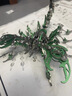 机械昆虫可动仿真蝎子精密金属拼装模型立体拼图创意diy手工玩具 【绿魔蝎】限时特价 实拍图