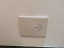 信基伟业 弱电箱装饰盖板遮挡塑料玻璃钢薄盖子配电箱信息箱门板 小号G0塑料（不含底箱） 实拍图
