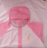 天堂伞天堂背囊式可爱卡通柔软无味儿童带书包位学生雨披男女儿童雨衣 粉色 XXL（适合身高130-140） 实拍图