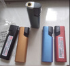 华酷蓝焰金属防风打火机直冲可充气加厚企业定制家用创意饭店超市 渐变漆 H16 50支 实拍图