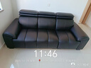 法莎蒂政府补贴真皮沙发小户型现代简约客厅沙发复古风直排三人位 2.2米单扶单+双 【豪华版·Q弹坐感】S级头层牛皮 实拍图