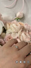 周六福（ZLF）  18K金钻石戒指女璀璨闪耀经典四爪结婚求婚订婚钻戒 20分 SI/IJ 15号 晒单实拍图