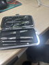20万单爆品⭐指甲钳8件套多功能指甲刀套装指甲剪美甲修眉耳工具 指甲刀八件套黑色（专享） 实拍图