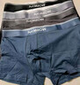 猫人男士内裤男10A抗菌防螨纯棉透气平角裤潮流腰带四角短裤头4条2XL 实拍图
