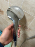 九牧（JOMOO）花洒喷头全套家用增压洗澡淋浴莲蓬头热水器手持淋雨花洒软管套装 增压喷头S148013+软管（1.5米） 实拍图