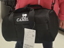 骆驼（CAMEL）户外运动单肩包男女斜挎包健身小包休闲挎包单肩背包时尚驼包 黑色，573C426019B 实拍图