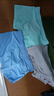 内裤短裤内衣男裤冰丝裤男士平角裤无痕薄款抗菌裆大码四角短裤 天蓝+果绿+浅灰- 3条 XL 100-120斤 实拍图