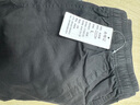 【耐磨纯棉】工装裤男士裤子休闲裤男宽松直筒裤大码长裤工作裤秋 黑色 【夏薄款】 L 【适合120-140斤体重】 实拍图