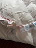 斯诺曼【暖芯】90%白鸭绒被子羽绒被芯 加厚冬被200*230cm填充1200g白色 实拍图