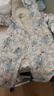 巴拉巴拉童装婴儿连体羽绒服轻薄羽绒服宝宝衣服2025冬装抱衣爬服男童女童 白蓝色调-白鸭绒 90 cm-充绒量47g 实拍图