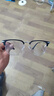 Jimmy Orange防蓝光辐射眼镜男女款变色近视看手机电脑游戏护目眼镜框架9445 实拍图