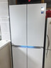 美的熊墩墩系列603纯平全嵌十字对开四门机皇双系统除菌无霜国家补贴家用电冰箱BCD-603WUSPZM(E) 实拍图