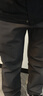 龙牙二代龙牙隐烈保暖软壳裤修身长裤冬季加绒加厚防寒户外休闲直筒裤 谍影灰（修身版） 31 165/82B 136-155斤 实拍图