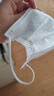 【独立100片】医用口罩透气口罩加宽耳带三层防护面罩防晒防花粉 白色【每一片独立】200只/2袋 实拍图