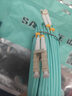 山泽 光纤跳线 LC-LC万兆多模双芯OM3-300 工程级光纤尾纤 阻燃低烟无卤 机房光纤网线 25米G3-LCLC25 实拍图