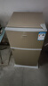 长城（GREAT WALL FRIDGE）家用迷你小冰箱小型冷冻冷藏保鲜宿舍出租房办公室节能省电双开门电冰箱 玫瑰金108L【一级能效 全国联保】 实拍图