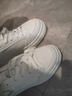 回力女鞋小码小白鞋2025年新款秋冬季百搭休闲板鞋软底运动鞋跑步鞋 白兰(单鞋款) 40 实拍图