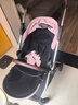 酷贝乐（coballe）婴儿推车可坐可躺轻便折叠双向高景观婴儿车新生儿宝宝bb手推车 珀尔里粉（轻巧便携+遮阳防蚊） 实拍图