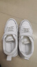 哈比熊（HOBIBEAR）童鞋春秋儿童运动鞋小白鞋男童鞋革面休闲女童鞋GS7593 白色35码 实拍图