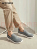 斯凯奇（Skechers）男鞋秋冬季一脚蹬运动鞋百搭休闲健步鞋软底轻便舒适布鞋54626 实拍图