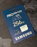 三星（SAMSUNG）256GB TF(MicroSD)存储卡 超高速PRO深蓝卡 4K超高清 适用游戏机无人机 读速200MB/s写速130MB/s 实拍图