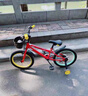 凤凰（Phoenix）自行车儿童男女孩3-6-10-13岁带辅助轮小恐龙红18寸生日新年礼物 实拍图